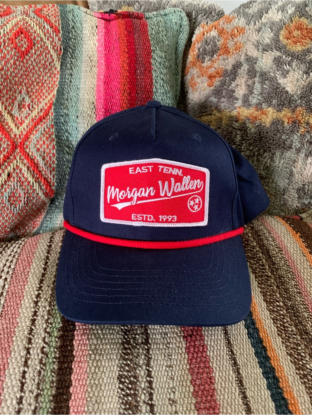 Morgan Wallen Navy Trucker Hat